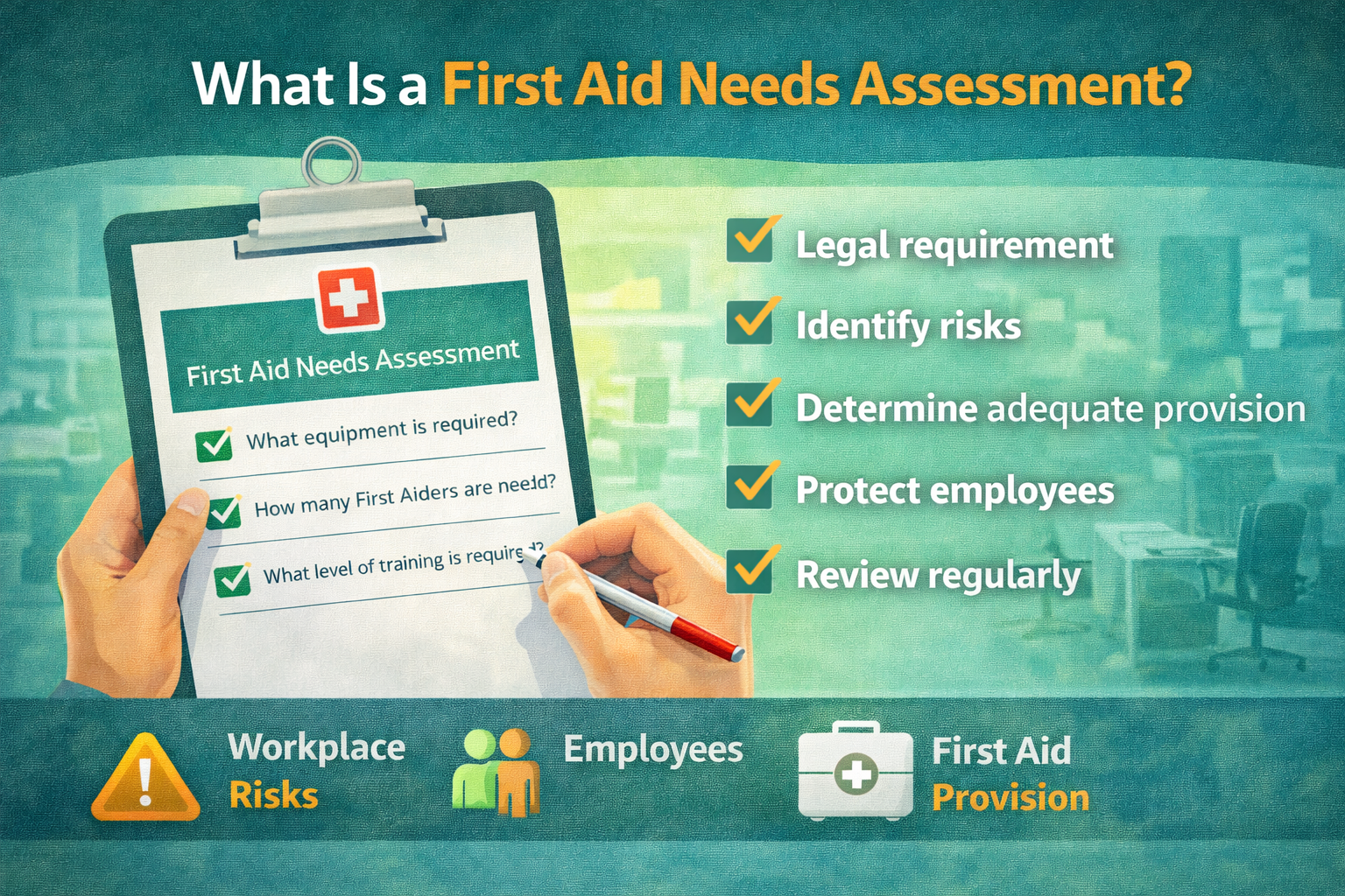 What Is a First Aid Needs Assessment? – Medcover UK Ltd